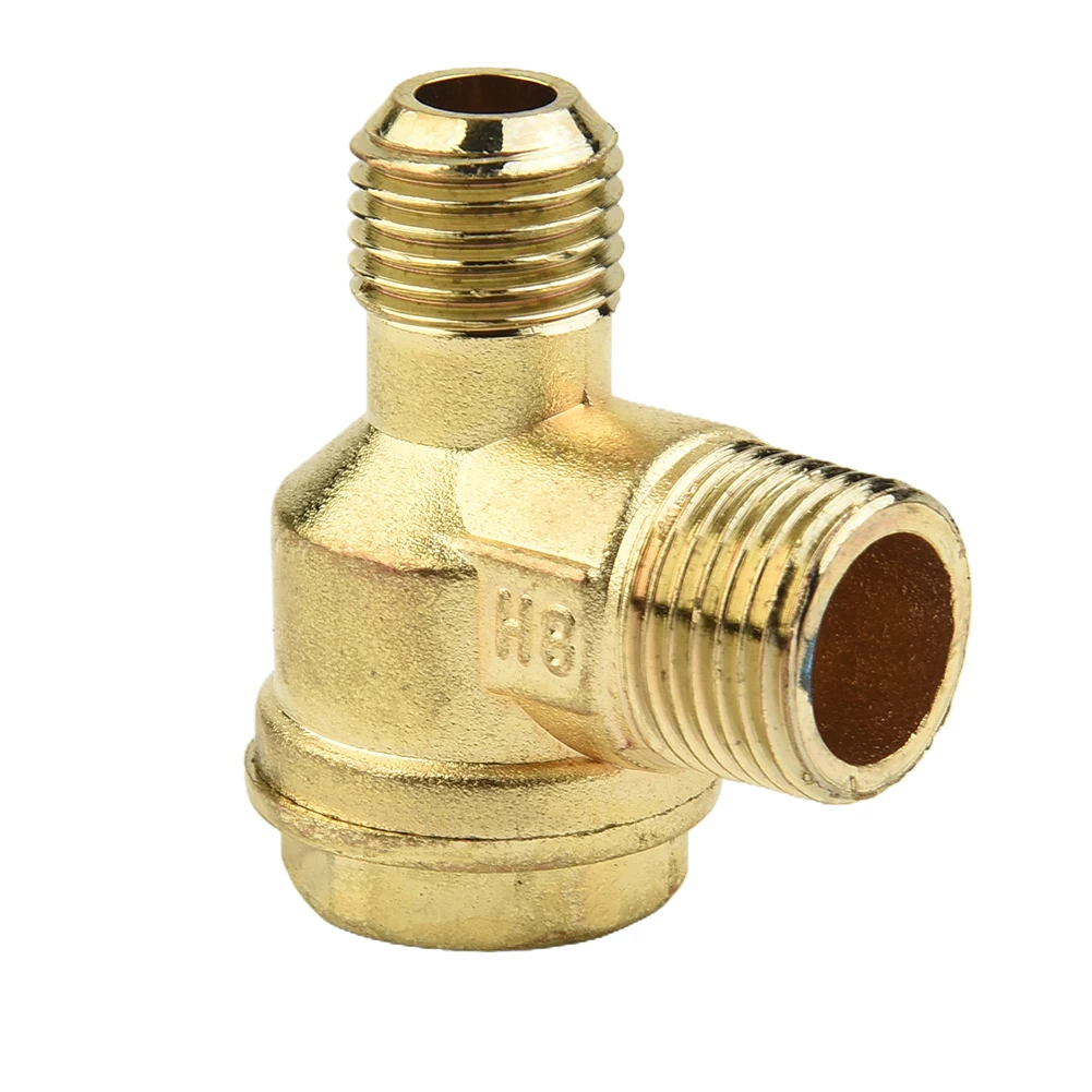 Zinc Alloy Male Thread 3 Way Metal Oil-free Air Compressor 2 Port Check Valve Connector Air Pump Cut-off Valve Pneumatic Parts
Zinc Alloy Male Thread 3 Way Metal Oil-free Air Compressor 2 Port Check Valve Connector Air Pump Cut-off Valve Pneumatic Parts