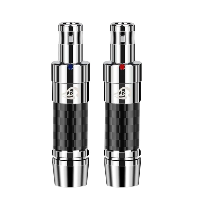 Hot TTKK 1Pair Rhodium Plated Beryllium Copper Headphone Pins Carbon Fiber Plug Connector HD800 HD820 Headset Audio Adapter
Hot TTKK 1Pair Rhodium Plated Beryllium Copper Headphone Pins Carbon Fiber Plug Connector HD800 HD820 Headset Audio Adapter