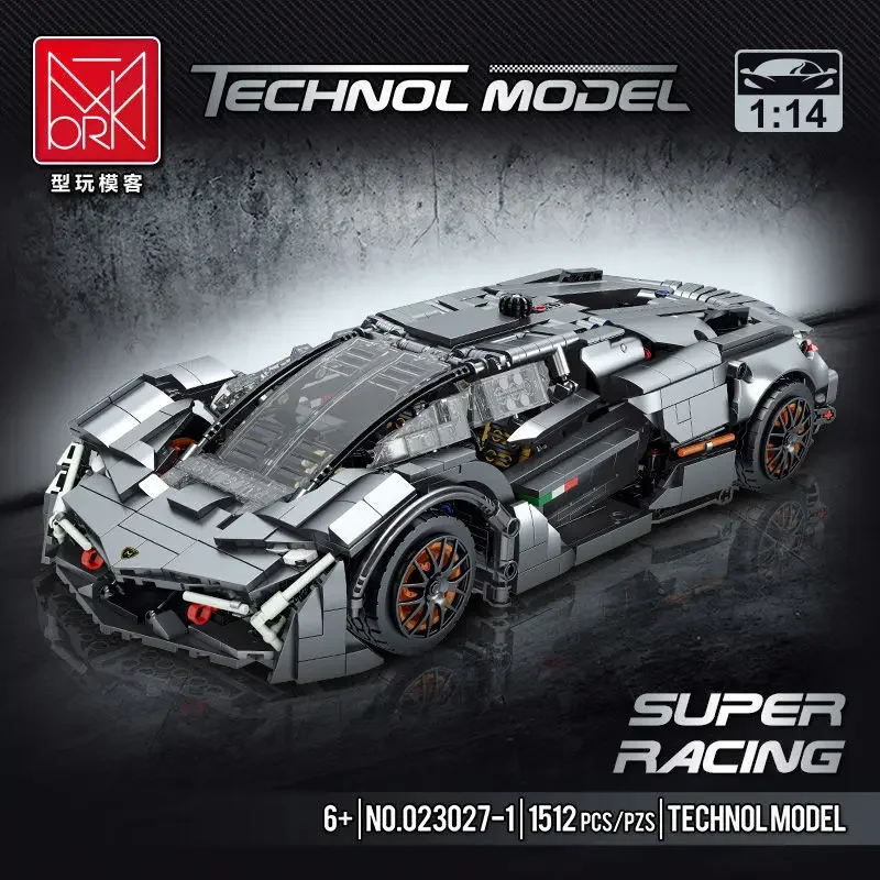 

City Technical Lamborghinis Concept Racing Car Building Blocks Model Speed Sports Vehicle Assemble Moc Bricks Toy For Boys Gifts