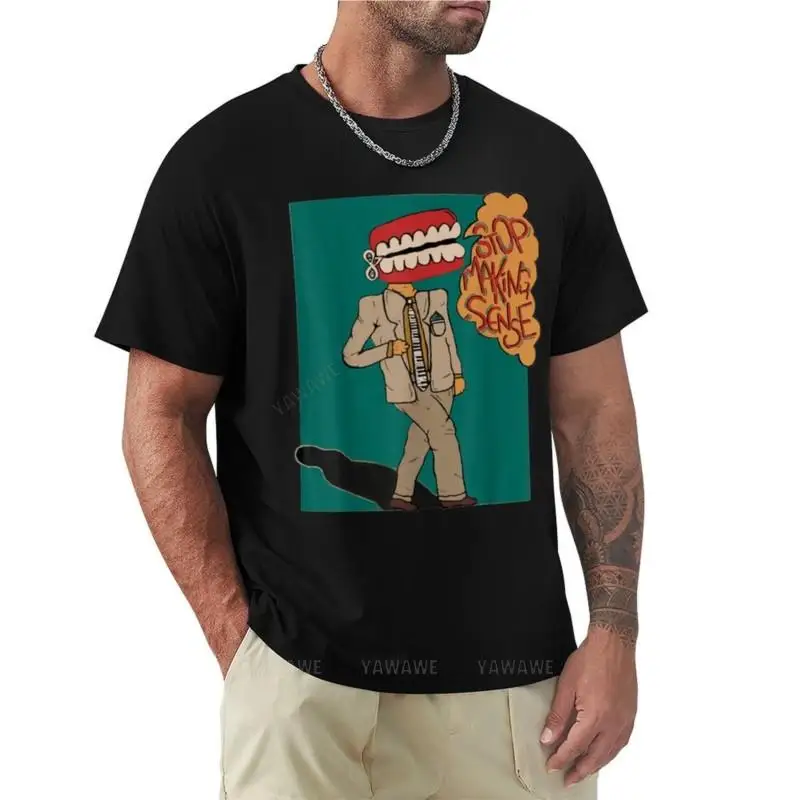 

man t-shirt o-neck t shirts Talking Heads Stop Making Sense T-Shirt summer top sweat shirt mens t shirt graphic