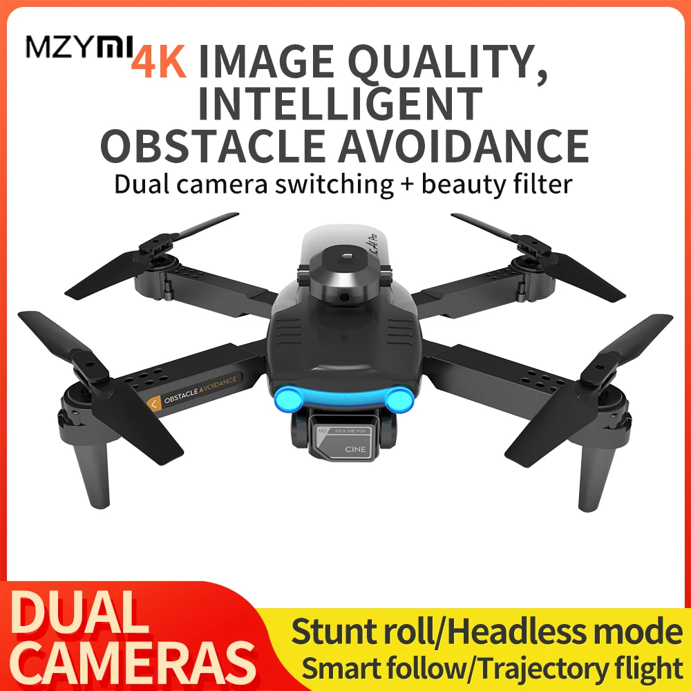 

MZYMI A8 Pro 4K Professional Drone HD Aerial Dual Camera Obstacle Avoidance Foldable Quadcopter Toy UAV With Parking Apron