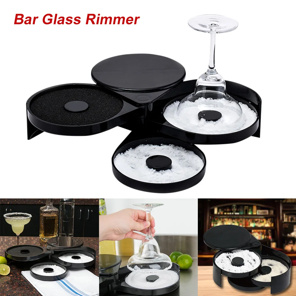 3 Tier Bar Glass Rimmer Rotating Salt Cocktail Accessories Bartender Tools Home Bar Lime Juice Sugar Salt Box Spice Container
3 Tier Bar Glass Rimmer Rotating Salt Cocktail Accessories Bartender Tools Home Bar Lime Juice Sugar Salt Box Spice Container