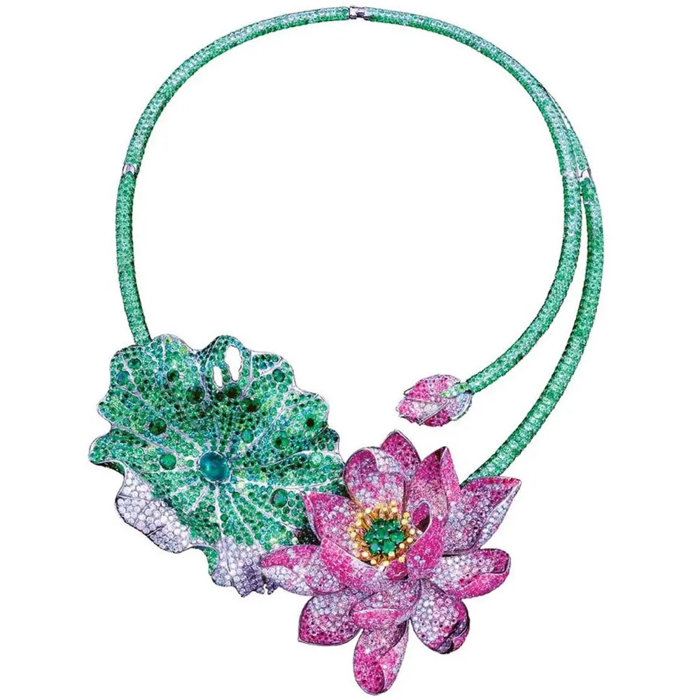 

Missvikki Dubai Noble Luxury Big Fine Flower 4PCS Earrings Necklace Jewelry Set for Women Romantic Bridal Wedding Jewelry