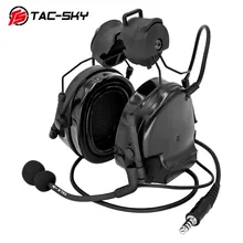TAC-SKY Tactical Headset COMATC III Helmet ARC Track Bracket Version Silicone Earmuffs Electronic Noise Reduction Pickup Headset
TAC-SKY Tactical Headset COMATC III Helmet ARC Track Bracket Version Silicone Earmuffs Electronic Noise Reduction Pickup Headset
