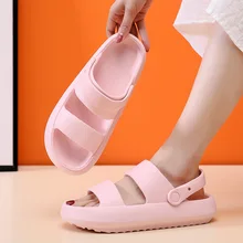 Women Summer Thick Platform Slippers Beach Eva Flip Flops Soft Sole Slide Sandals Leisure Men Ladies Indoor Bath Anti-slip Shoes
Women Summer Thick Platform Slippers Beach Eva Flip Flops Soft Sole Slide Sandals Leisure Men Ladies Indoor Bath Anti-slip Shoes