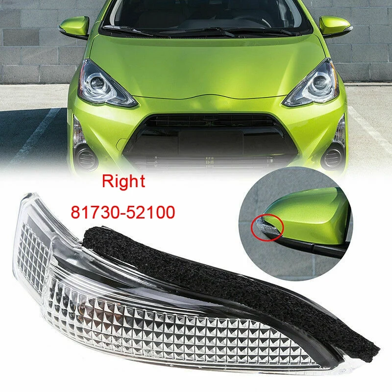Зеркальный сигнальный индикатор 81730-52100 для Toyota Corolla Camry Yaris Prius C Avalon Scion IM Venza (справа)
Зеркальный сигнальный индикатор 81730-52100 для Toyota Corolla Camry Yaris Prius C Avalon Scion IM Venza (справа)
