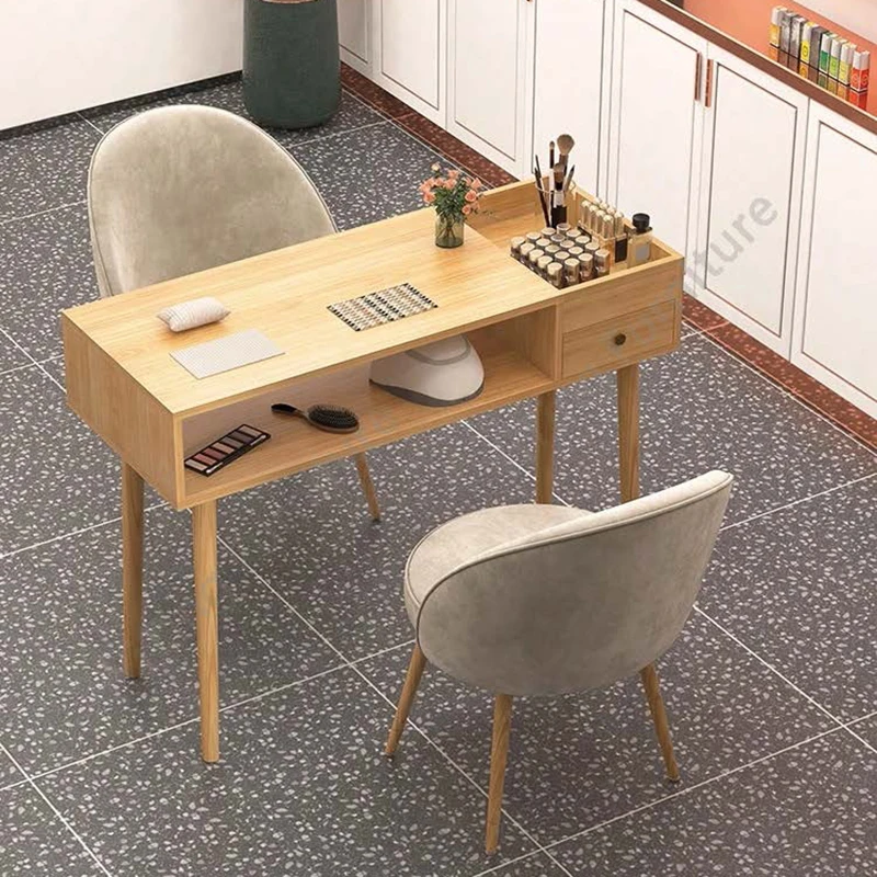 Nordic Modern Nail Table Dressing Professional Manicure Table Wooden Simple Nailsdesigner Mesa Manicura Salon Furniture KM40NT
Nordic Modern Nail Table Dressing Professional Manicure Table Wooden Simple Nailsdesigner Mesa Manicura Salon Furniture KM40NT