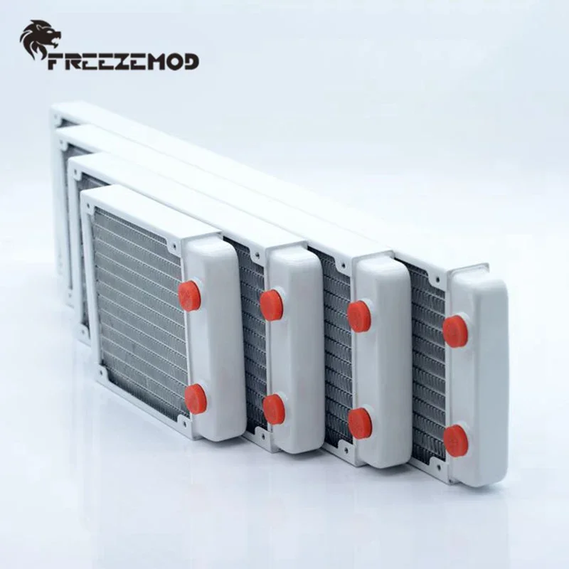 FREEZEMOD 360 Radiator Copper Water Cooling 240 Heatsink, for heat dissipation of computer water cooling system.
FREEZEMOD 360 Radiator Copper Water Cooling 240 Heatsink, for heat dissipation of computer water cooling system.