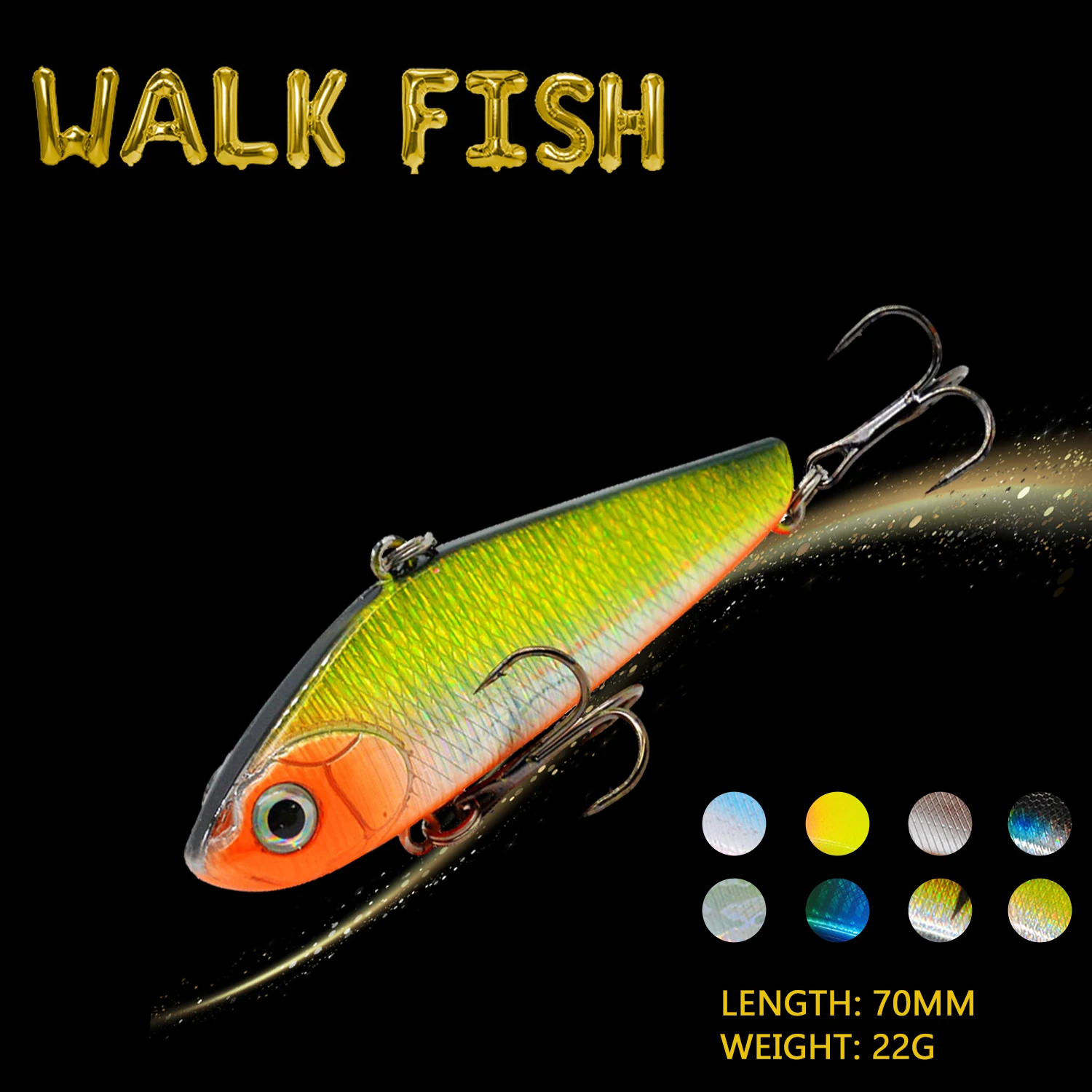 WALK FISH, 70 мм, 22 г, японские тонущие рыболовные приманки для подледной ловли, безливные, вибрирующие приманки для ловли окуня и щуки, искусственная рыба
WALK FISH, 70 мм, 22 г, японские тонущие рыболовные приманки для подледной ловли, безливные, вибрирующие приманки для ловли окуня и щуки, искусственная рыба