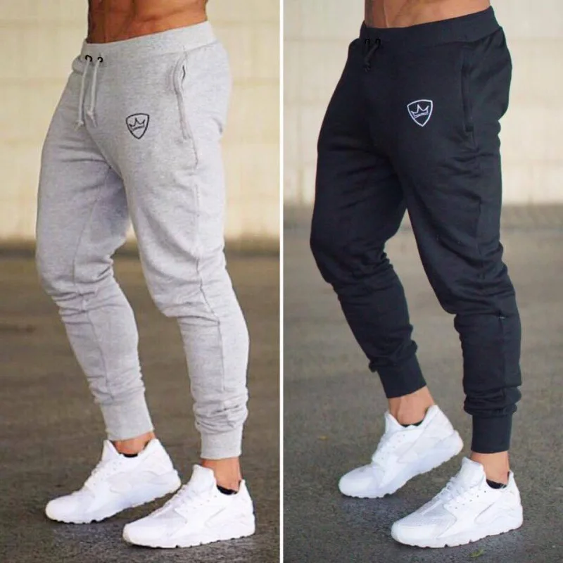 

2024 NEW spring summer printing Jogging Sports Pants Men's Fitness Running Training trousers elastic comfortable men Sweatpants