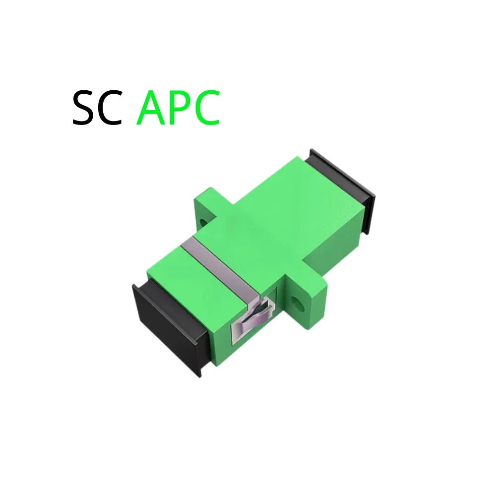 

Оптовая продажа, 10 шт./лот, волоконно-оптический соединитель, Адаптер SC/UPC SM, фланец, одномодовый, простой, Стандартный, парный абонент APC