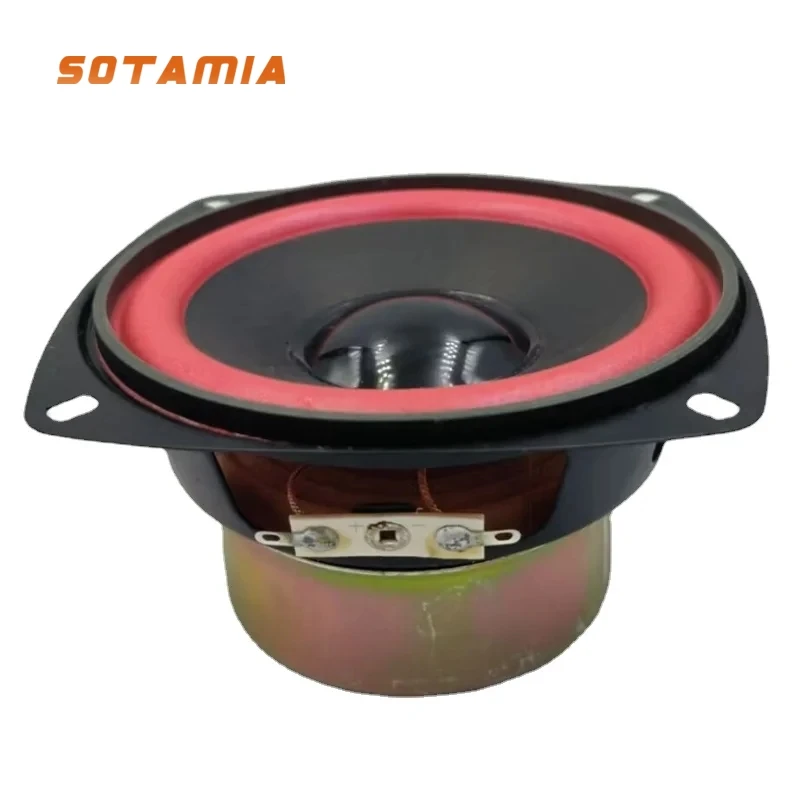 SOTAMIA 1Pcs 4 Inch Midrange Bass Speaker 4 Ohm 30W Full Range Speakers Foam Edge Computer Speaker Multimedia Sound Loudspeaker
SOTAMIA 1Pcs 4 Inch Midrange Bass Speaker 4 Ohm 30W Full Range Speakers Foam Edge Computer Speaker Multimedia Sound Loudspeaker