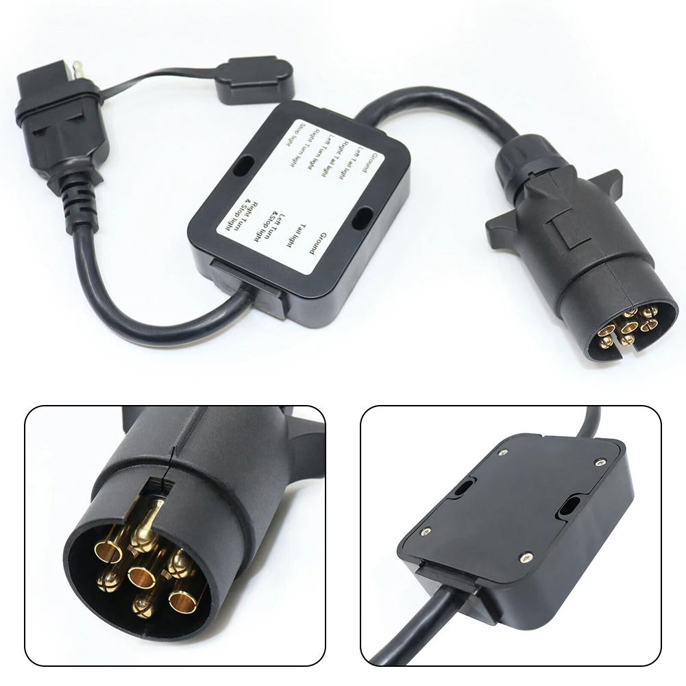 High Quality Converter Parts Accessories Connector Fittings 7Pin For European Vehicle Pin Plug Round To 4-Way Flat
High Quality Converter Parts Accessories Connector Fittings 7Pin For European Vehicle Pin Plug Round To 4-Way Flat