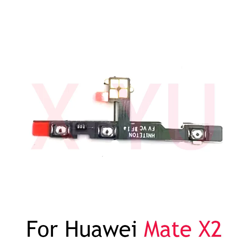 

10PCS For Huawei Mate X2 4G SPN-AL00 Power On Off Switch Volume Side Button Flex Cable Repair Parts