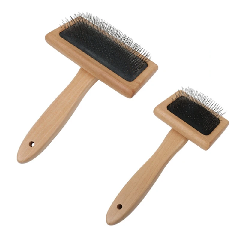 2PCS Macrame Slicker Brush Cotton Rope Open Knot Comb Knitting Accessories DIY Braided Wood Color
2PCS Macrame Slicker Brush Cotton Rope Open Knot Comb Knitting Accessories DIY Braided Wood Color