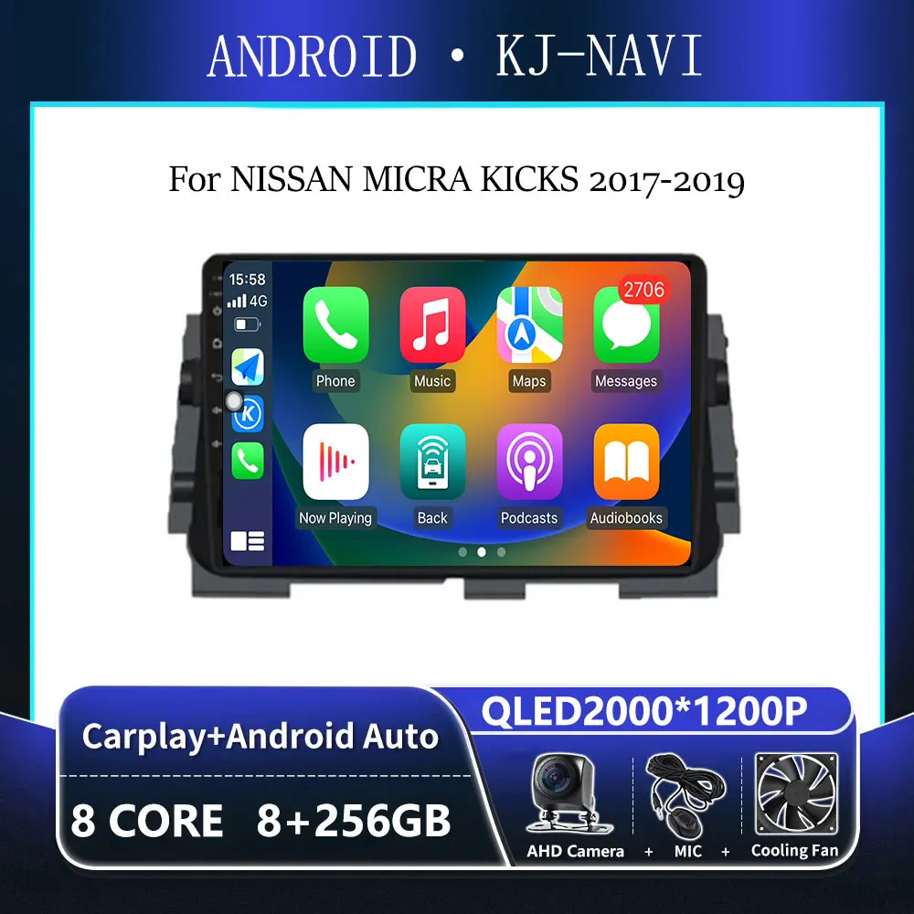Радио Bluetooth WIFI Android 13 Авто Радио беспроводной Carplay мультимедиа 10,1 дюймов для NISSAN MICRA KICKS 2017 2018 2019 4GLTE
Радио Bluetooth WIFI Android 13 Авто Радио беспроводной Carplay мультимедиа 10,1 дюймов для NISSAN MICRA KICKS 2017 2018 2019 4GLTE