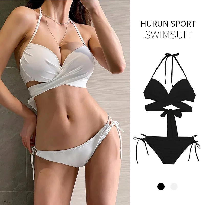 Swimming Suit, Swimming Suit, White Sexy Triangular Steel Support, Hard Cup, Bikini Small Chest, Hot Spring Vacation Swimsuit
Swimming Suit, Swimming Suit, White Sexy Triangular Steel Support, Hard Cup, Bikini Small Chest, Hot Spring Vacation Swimsuit
