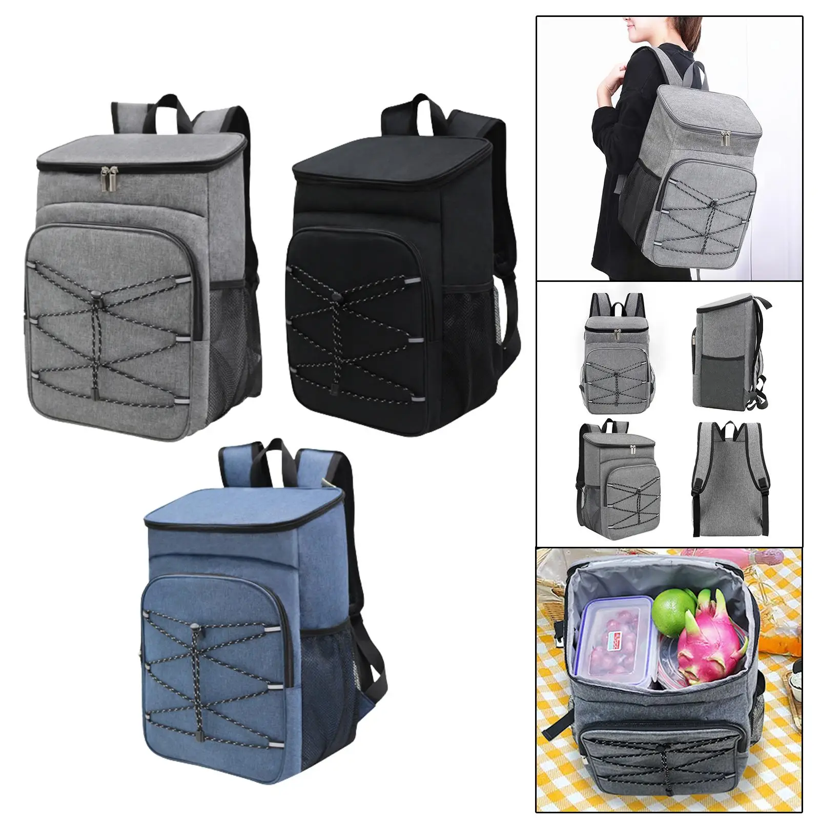 Cooler Backpack Insulated Cooler Bag Men Women Cooler Lunch Backpack Portable Beer Bag for Picnic Work Lunch Trips Camping Beach
Cooler Backpack Insulated Cooler Bag Men Women Cooler Lunch Backpack Portable Beer Bag for Picnic Work Lunch Trips Camping Beach