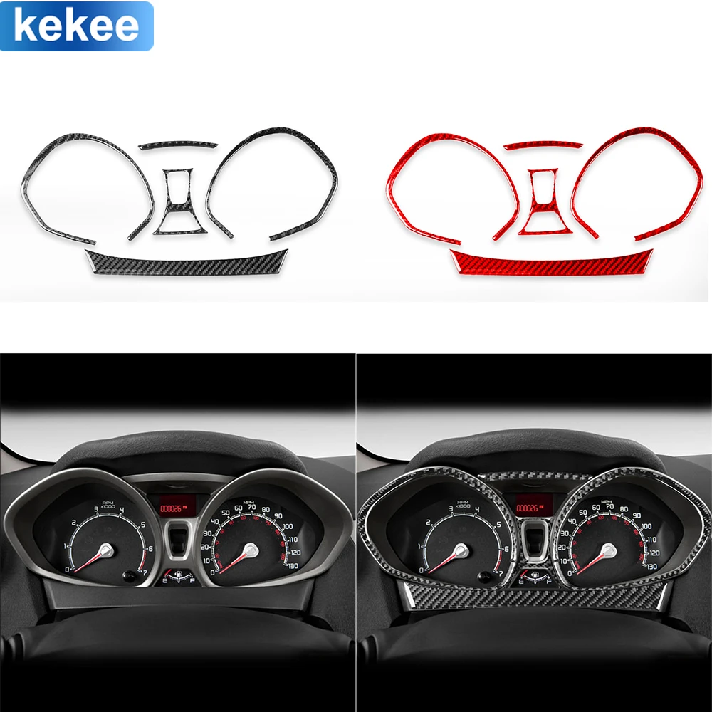 For Ford Fiesta 2011-2019 Dashboard Speedometer Frame Trim Cover Real Carbon Fiber Sticker Car Interior Moulding Accessories
For Ford Fiesta 2011-2019 Dashboard Speedometer Frame Trim Cover Real Carbon Fiber Sticker Car Interior Moulding Accessories