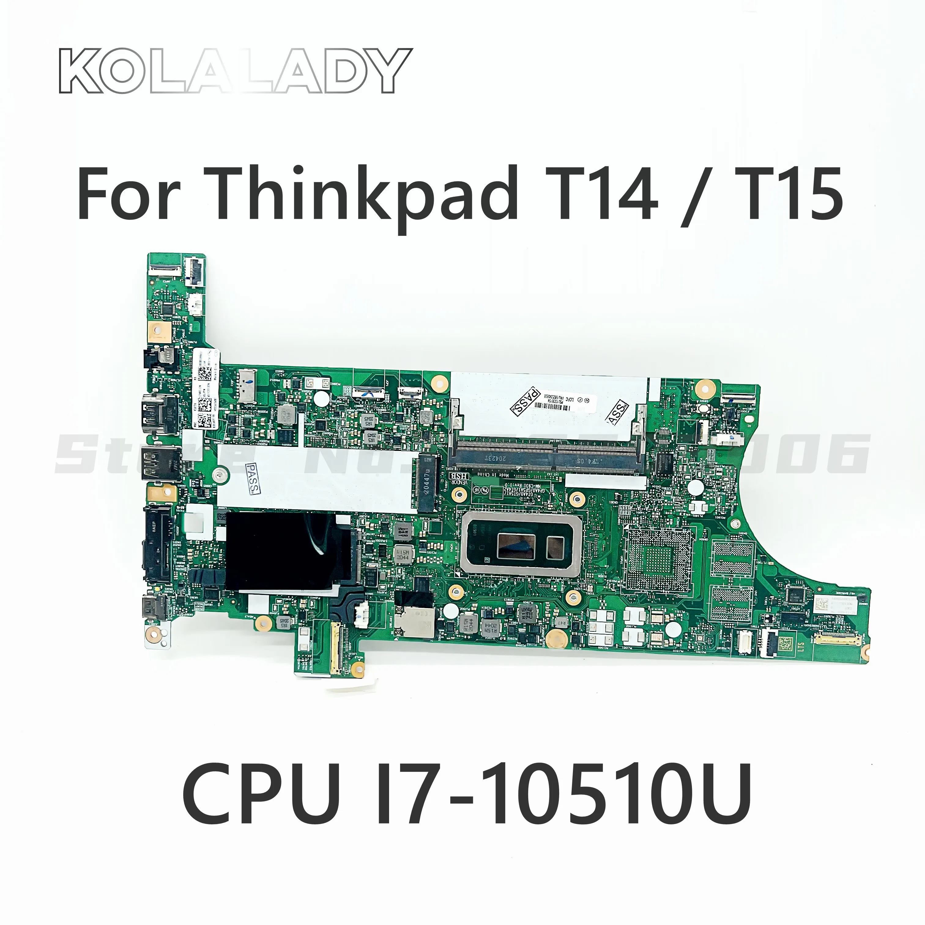 For Lenovo ThinkPad T14 Gen 1 T15 laptop motherboard W/ I7-10510U CPU RAM 8G GT4A0/GT5A1/GP4A0/GP5A1/GT4A2 NM-C931 100% OK
For Lenovo ThinkPad T14 Gen 1 T15 laptop motherboard W/ I7-10510U CPU RAM 8G GT4A0/GT5A1/GP4A0/GP5A1/GT4A2 NM-C931 100% OK