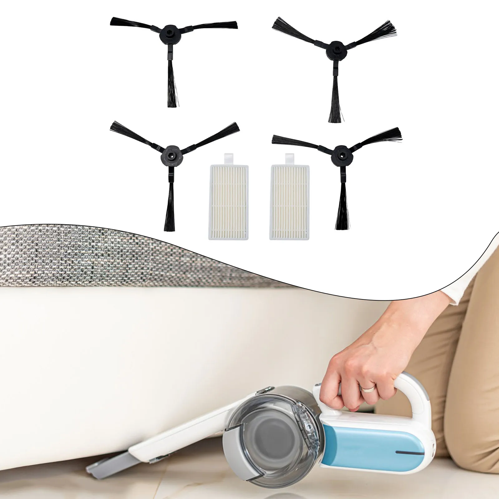 Improved Dirt and Dust Capture with Filter and Side Brush for Medion MD16192 MD18500 MD18501 Robot Vacuum Cleaner
Improved Dirt and Dust Capture with Filter and Side Brush for Medion MD16192 MD18500 MD18501 Robot Vacuum Cleaner