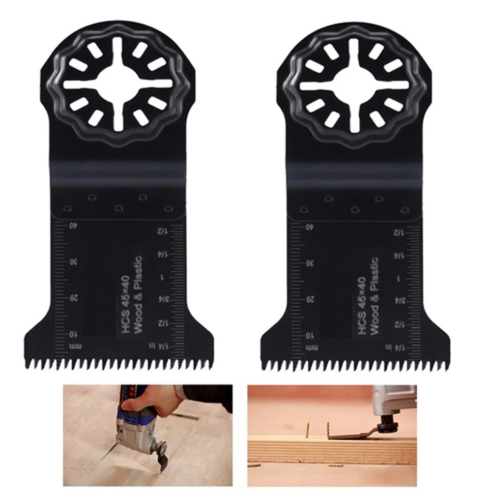 2PCS 45mm Multi-Function Oscillating Saw Blade Universal Cutter Blade For Metal Wood Plastic Cutting Multi Tool Blade
2PCS 45mm Multi-Function Oscillating Saw Blade Universal Cutter Blade For Metal Wood Plastic Cutting Multi Tool Blade