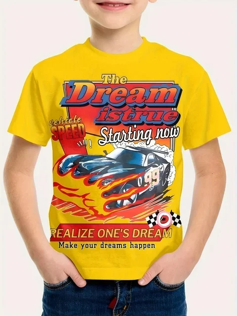 2024 Summer New Children's Short Sleeved T-shirts Boys Clothing Cartoon Vehicles Excavators Tops Tee Shirts Kids Clothes
2024 Summer New Children's Short Sleeved T-shirts Boys Clothing Cartoon Vehicles Excavators Tops Tee Shirts Kids Clothes