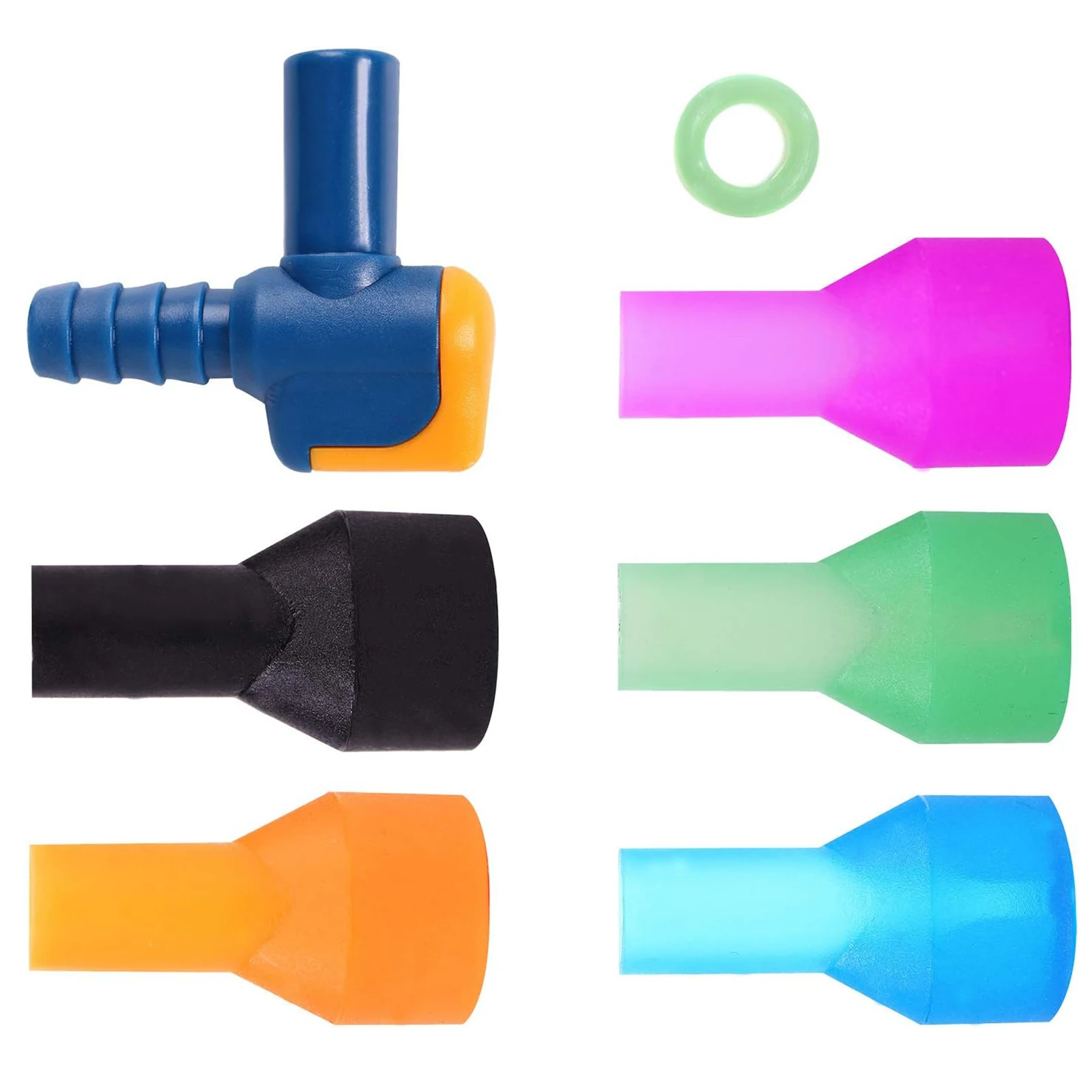 7PCS ON-Off Switch Bite Valve Tube Nozzle Silicone Nozzle Kit Replacement For Hydration Bladder Parts For Hiking Camping Biking
7PCS ON-Off Switch Bite Valve Tube Nozzle Silicone Nozzle Kit Replacement For Hydration Bladder Parts For Hiking Camping Biking
