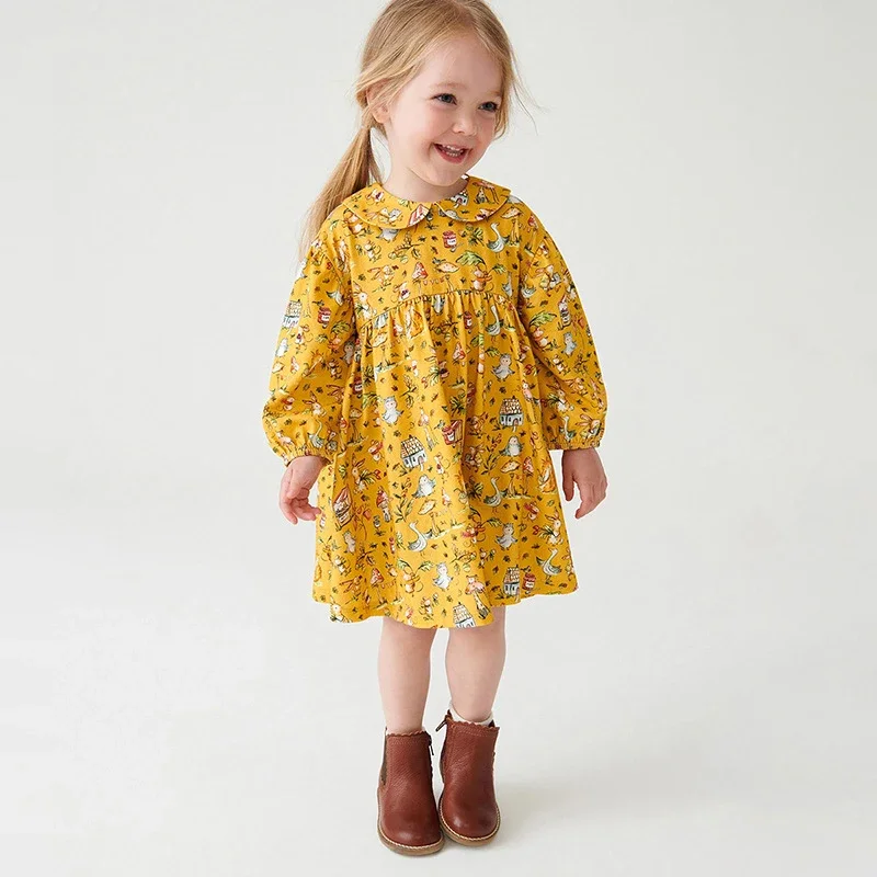 2024 Baby Girls Spring and Autumn Dress Lovely Color Elegant and Comfort Casual Clothes for Kids 2-8 Year
2024 Baby Girls Spring and Autumn Dress Lovely Color Elegant and Comfort Casual Clothes for Kids 2-8 Year