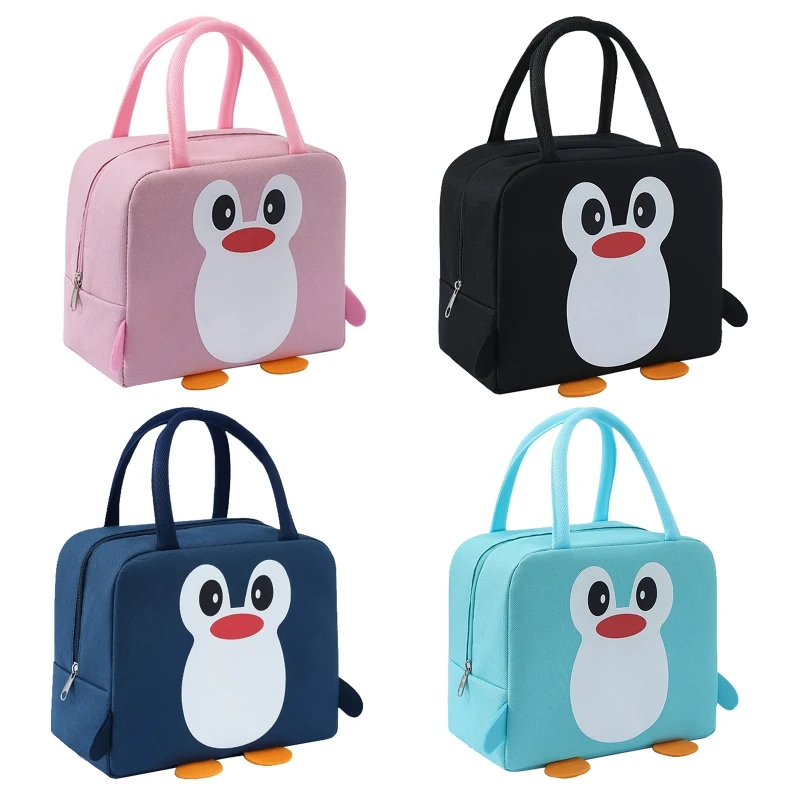 Penguin Portable Lunch Bag Thermal Insulated Lunch Box Tote Cooler Bags Beno Bag M76D 
Penguin Portable Lunch Bag Thermal Insulated Lunch Box Tote Cooler Bags Beno Bag M76D