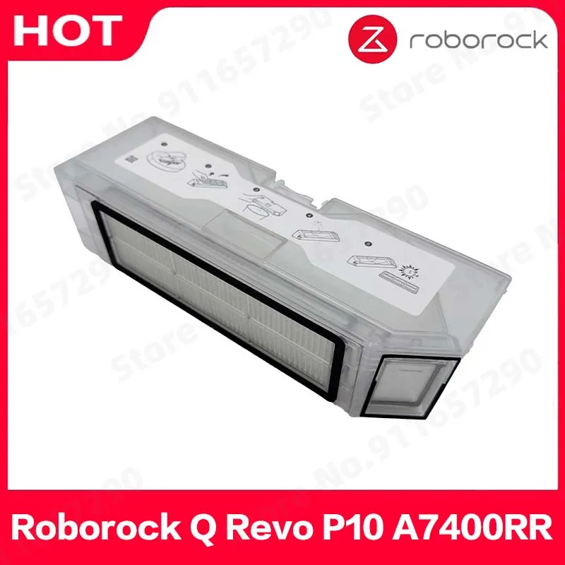 Roborock Q Revo P10 A7400RR Dust Box Replacement Spare Parts Robot Vacuum Cleaner Dustbin Box with Filter Accessroies 
Roborock Q Revo P10 A7400RR Dust Box Replacement Spare Parts Robot Vacuum Cleaner Dustbin Box with Filter Accessroies
