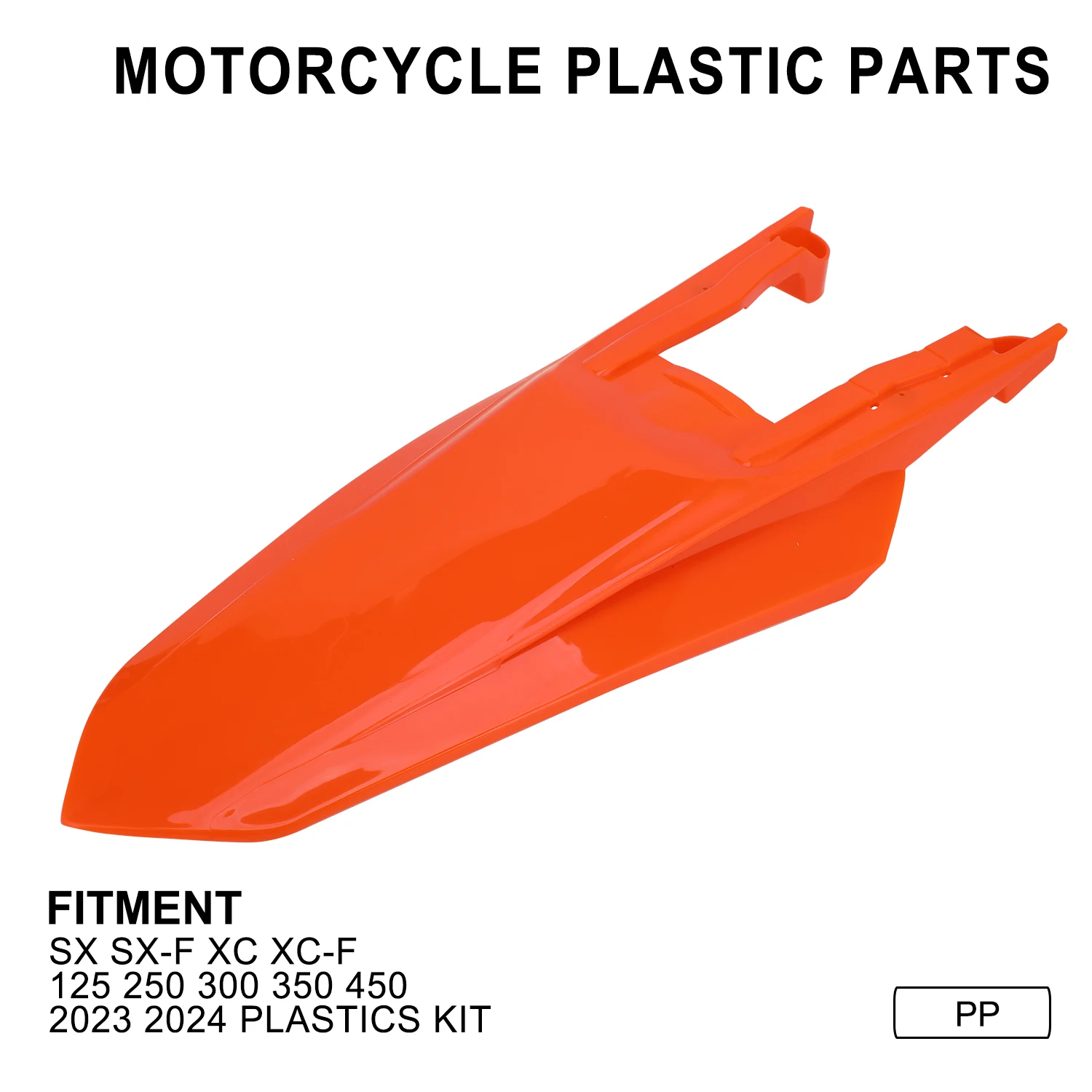 For KTM SX SX-F XC XC-F 125 250 300 350 500 Motorcycle Accessories Rear Fender PP Plastic Kit Mudguard Plash Guard Dirt Bike
For KTM SX SX-F XC XC-F 125 250 300 350 500 Motorcycle Accessories Rear Fender PP Plastic Kit Mudguard Plash Guard Dirt Bike