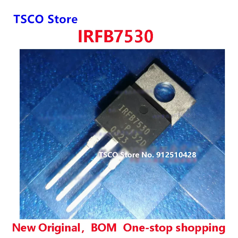 IRFB7530 (10 шт./партия) новый оригинальный
IRFB7530 (10 шт./партия) новый оригинальный