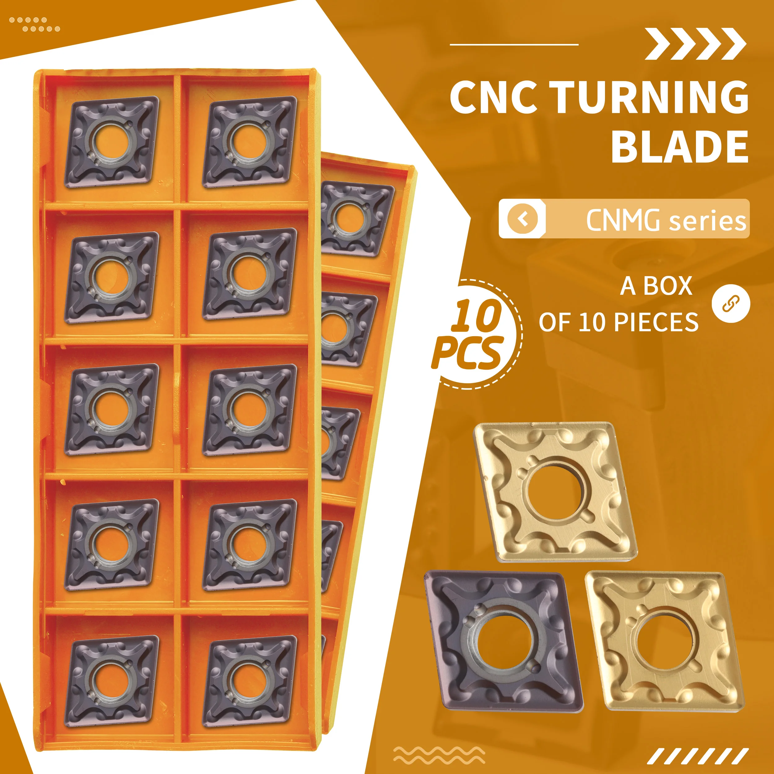 CNMG120404 CNMG120408-MA UE6020 US735 VP15TF CNC Lathe Machining Cut Turning Tools Carbide Insert Durable Good Processing Effect
CNMG120404 CNMG120408-MA UE6020 US735 VP15TF CNC Lathe Machining Cut Turning Tools Carbide Insert Durable Good Processing Effect