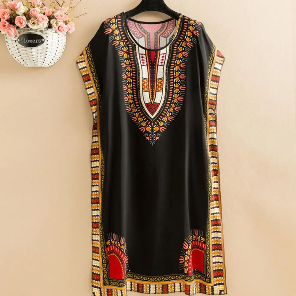 Mid-Length Ethnic Style Nightdress Beach Sleeveless Summer Nightgowns Women Sleepwear Nightshirt Loose Mother Dress
Mid-Length Ethnic Style Nightdress Beach Sleeveless Summer Nightgowns Women Sleepwear Nightshirt Loose Mother Dress