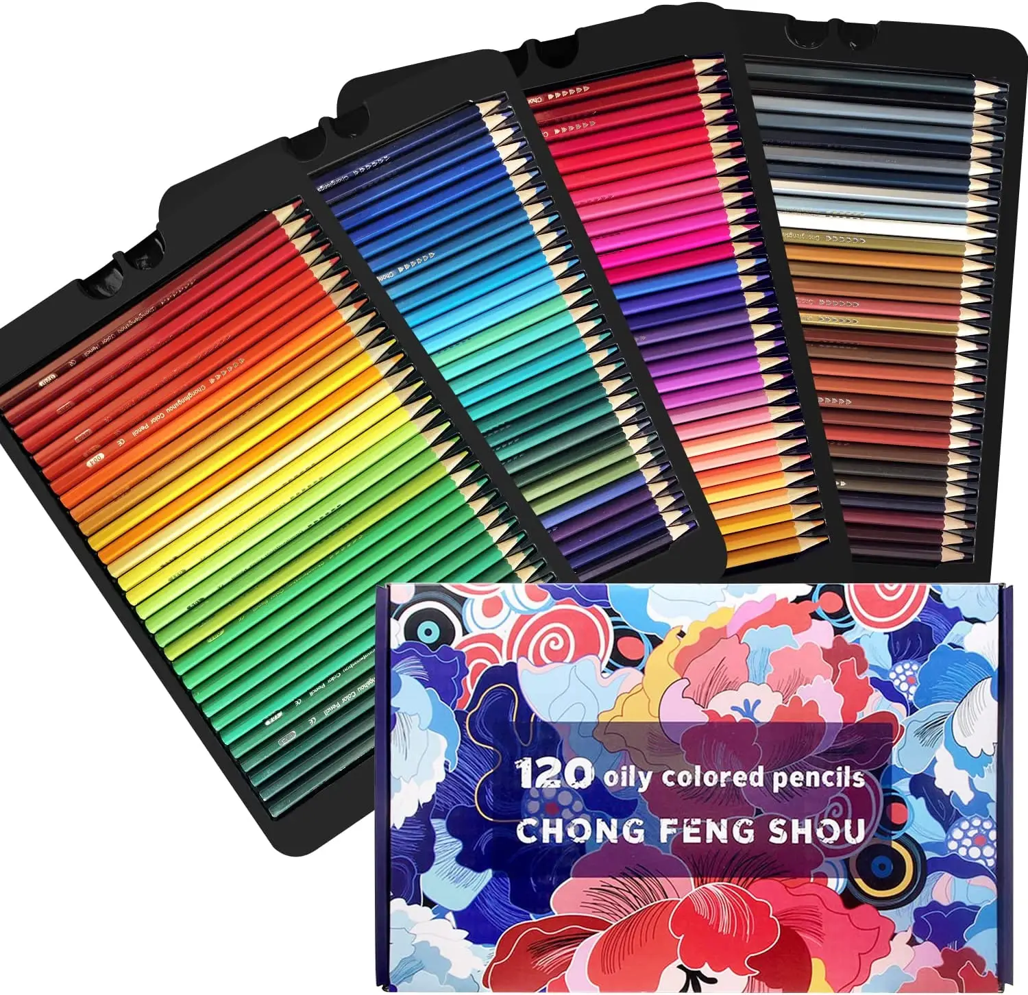 Набор профессиональных масляных/акварельных карандашей для взрослых и детей, 120 цветов 
Набор профессиональных масляных/акварельных карандашей для взрослых и детей, 120 цветов