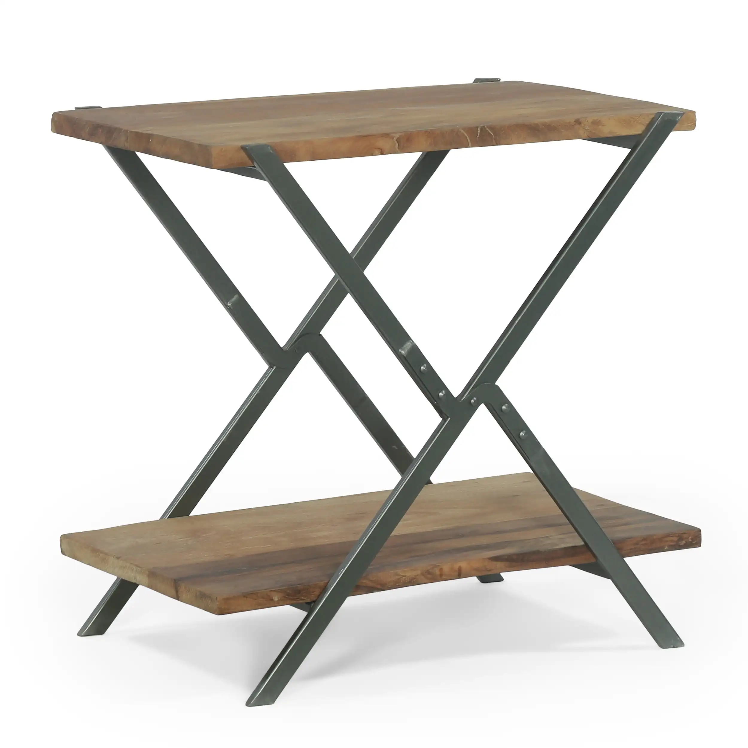Luxurious Refined Fashionable and Elegant High Load-bearing Strong Stable and Durable Metal Side Table Light Walnut/Gray
Luxurious Refined Fashionable and Elegant High Load-bearing Strong Stable and Durable Metal Side Table Light Walnut/Gray