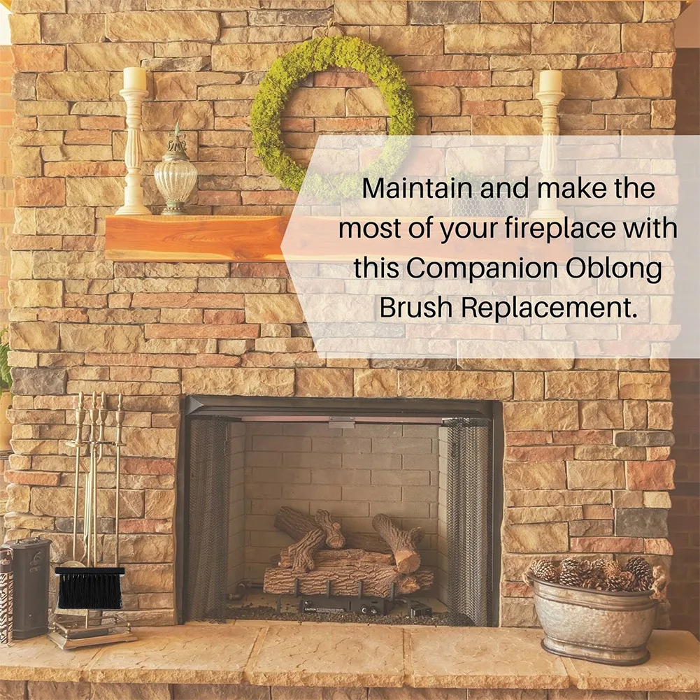 Brush Fireplace Tool Brush Kitchen Outdoor Oblong Wooden 13.5*3.5*8cm Black Durable Fireside Hair Length 6.5cm
Brush Fireplace Tool Brush Kitchen Outdoor Oblong Wooden 13.5*3.5*8cm Black Durable Fireside Hair Length 6.5cm