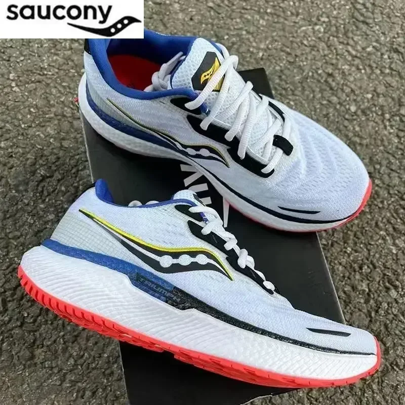 

New Original Saucony Victory 19 Victory Runner Speed Cross Running Casual Shoes Men Women Cushioning Jogging Race Road Sneakers