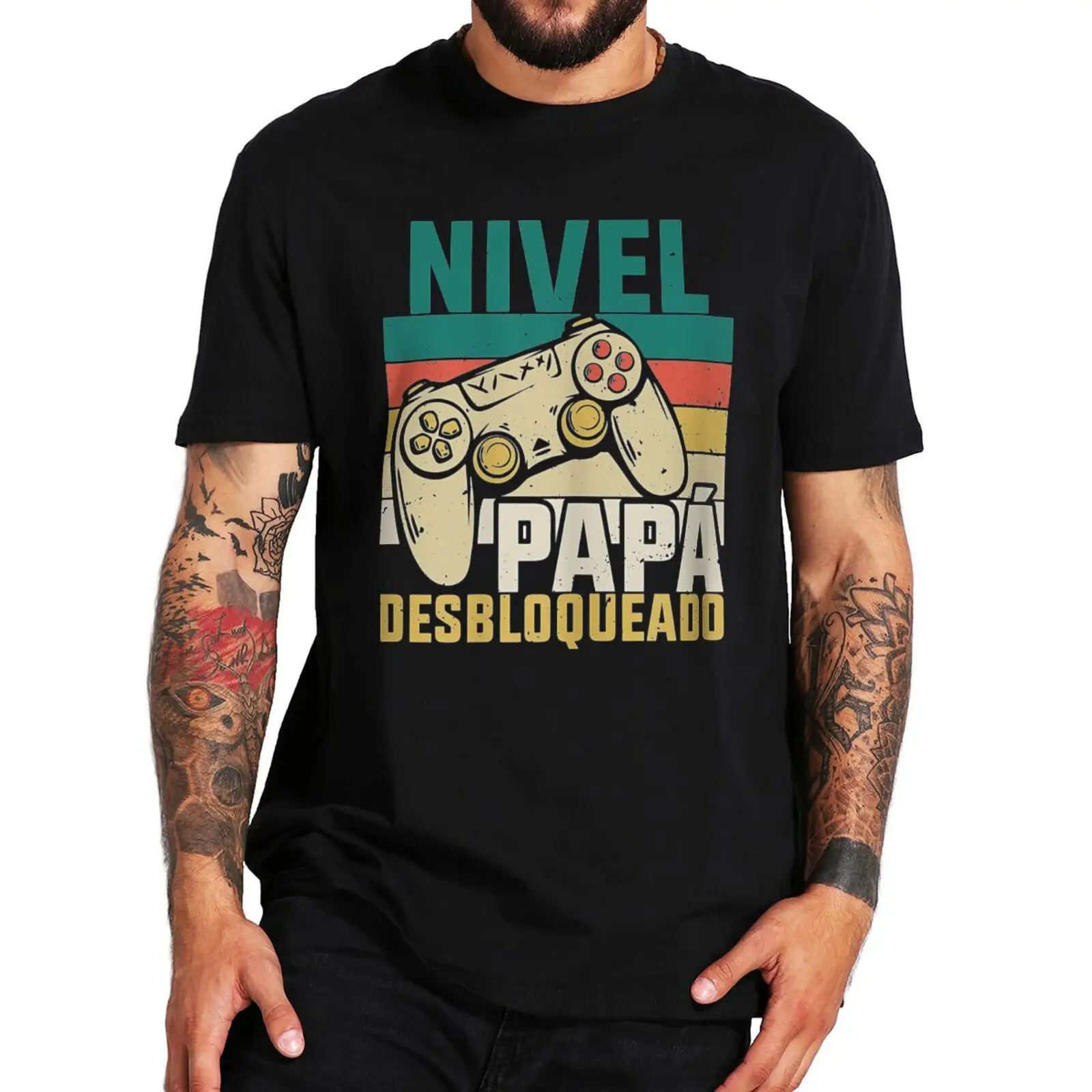 Retro Dad T Shirt Funny Spanish Game Lovers Papa Gift Tops 100% Cotton O-neck Unisex Casual T-shirts EU Size
Retro Dad T Shirt Funny Spanish Game Lovers Papa Gift Tops 100% Cotton O-neck Unisex Casual T-shirts EU Size