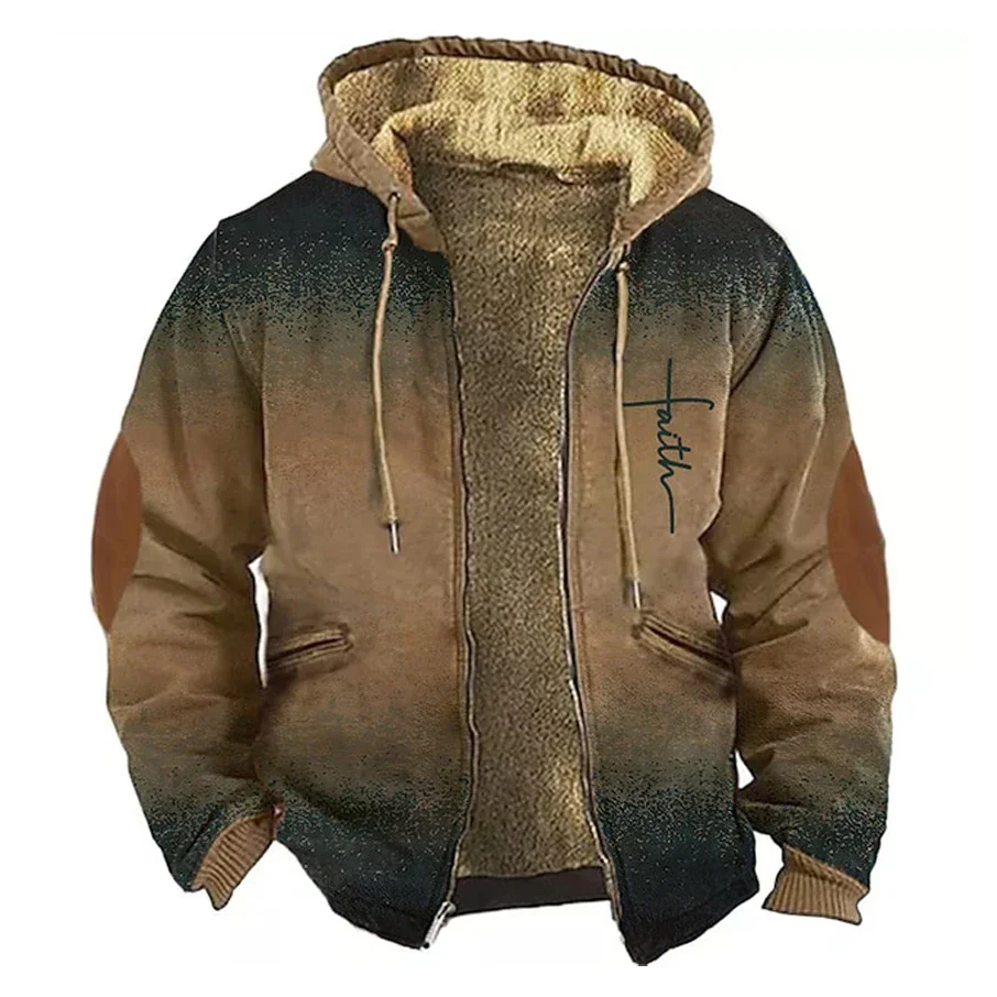 Men's Zipper Hoodies Gradient Tie Dye Stripes Print Casual Winter Warm Cold Clothing Sweatshirt Casual Hooded Jacket Outerwear
Men's Zipper Hoodies Gradient Tie Dye Stripes Print Casual Winter Warm Cold Clothing Sweatshirt Casual Hooded Jacket Outerwear