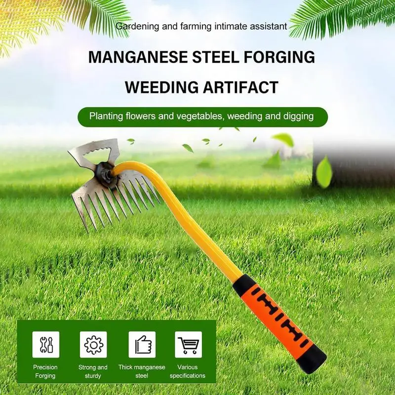 Weeding Artifact Tool Hand Weeder Tool Weed Puller Tool Weed Remover Stainless Steel Uprooting Weeder With Long Handle And Multi
Weeding Artifact Tool Hand Weeder Tool Weed Puller Tool Weed Remover Stainless Steel Uprooting Weeder With Long Handle And Multi