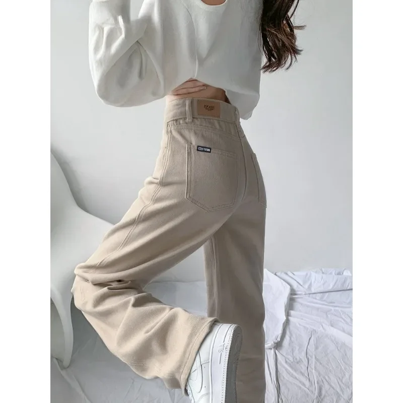 

High Waist Wide Leg Jeans Women Casual Baggy Straight Denim Pants Korean Streetwear Vaqueros Vintage Kot Pantalones Big Size5xl