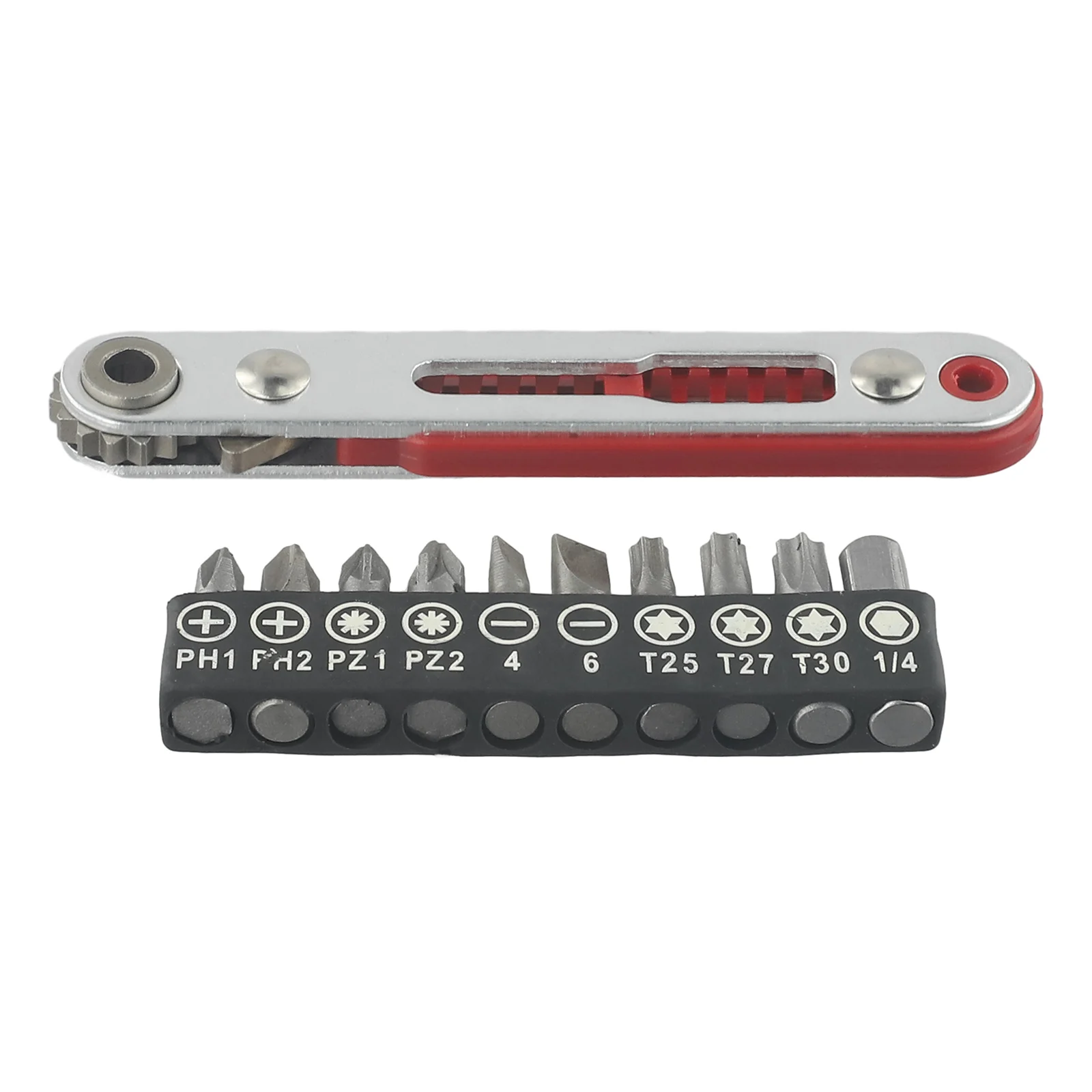 Tool Ratchet Wrench 103mm(4 Inch) 16 Teeth Accessories Screwdriver Bit Screwdriver Handle Chrome Vanadium Steel
Tool Ratchet Wrench 103mm(4 Inch) 16 Teeth Accessories Screwdriver Bit Screwdriver Handle Chrome Vanadium Steel