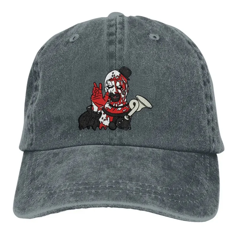 Graphic Baseball Cap Men Hats Women Visor Protection Snapback Terrifier Horror Films Caps
Graphic Baseball Cap Men Hats Women Visor Protection Snapback Terrifier Horror Films Caps