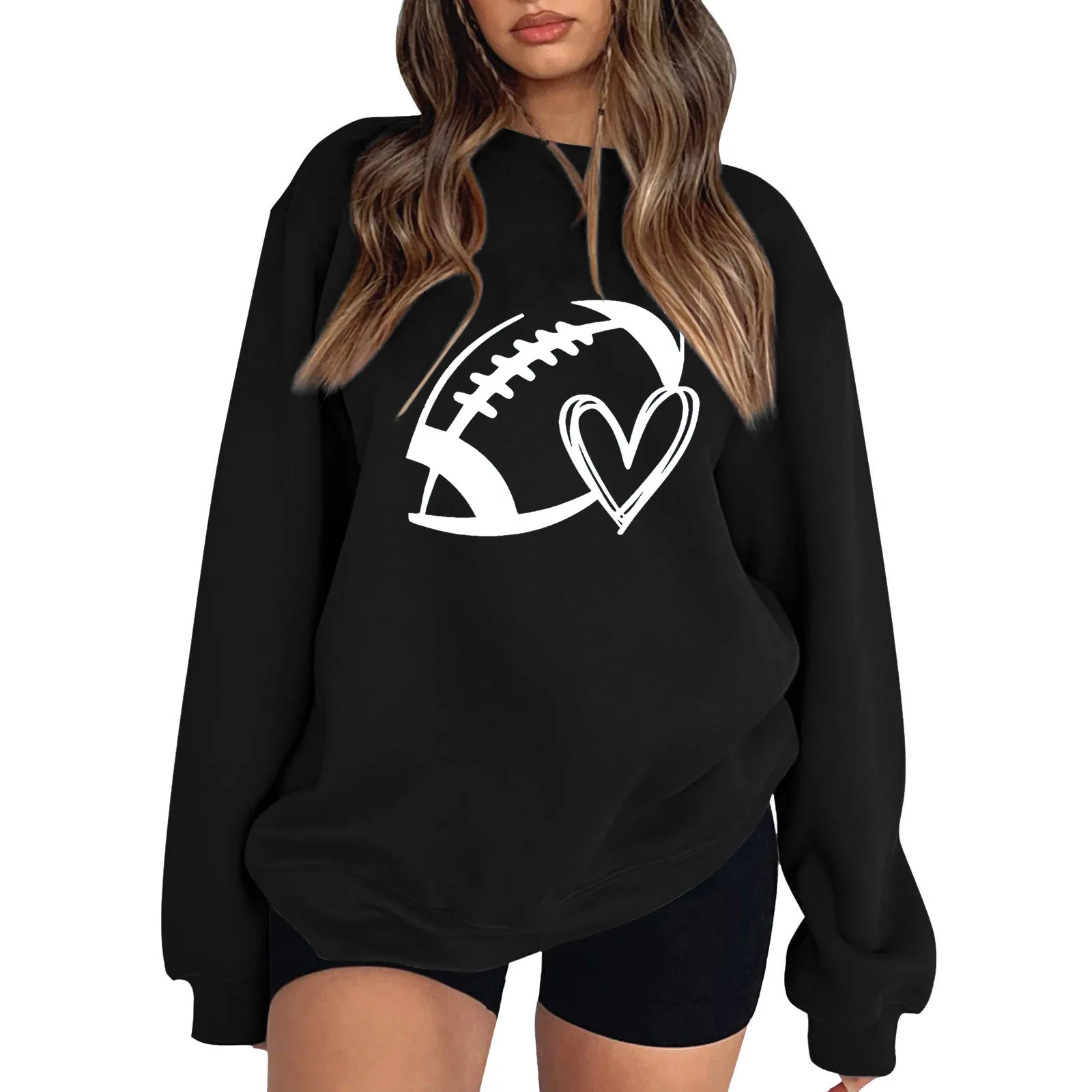Womens Print Sweatshirt Loose Crewneck Long Sleeve Casual Basic Hoodless Fairy Aesthetic Basic Pullover Top 90s Kpop
Womens Print Sweatshirt Loose Crewneck Long Sleeve Casual Basic Hoodless Fairy Aesthetic Basic Pullover Top 90s Kpop