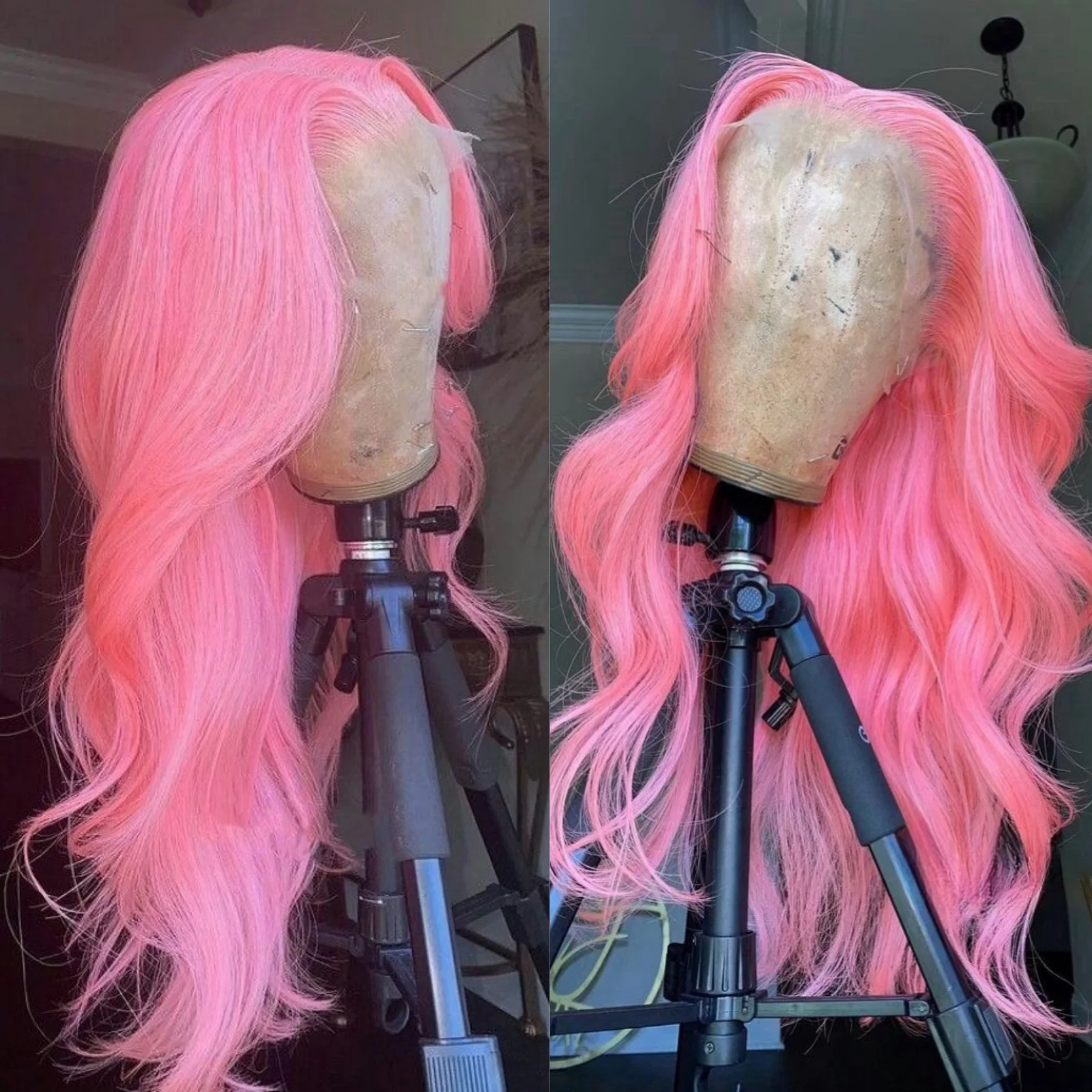 Pink Lace Front Wig Body Wave Synthetic Lace Wig Glueless Candy Pink Wig Natural Wave Long Wavy Hair Lace Frontal Wigs for Women
Pink Lace Front Wig Body Wave Synthetic Lace Wig Glueless Candy Pink Wig Natural Wave Long Wavy Hair Lace Frontal Wigs for Women