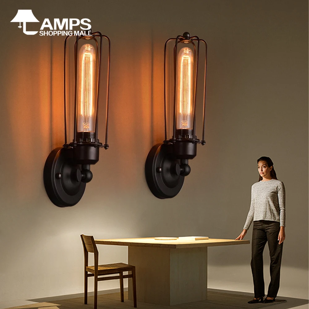 American Retro LED E27 Industrial Style Decoration Wall Light Bedside Foyer Study Balcony Aisle Coffee Shop Restaurant Wall Lamp
American Retro LED E27 Industrial Style Decoration Wall Light Bedside Foyer Study Balcony Aisle Coffee Shop Restaurant Wall Lamp