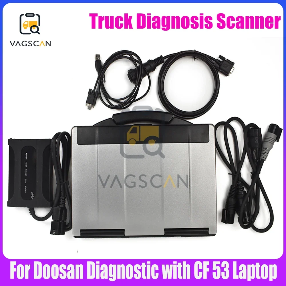 Toughbook CF19/CFC2/CF52/CF53 laptop for Doosan Diagnostic scanner Forklift Excavator Loader Tool diagnosis
Toughbook CF19/CFC2/CF52/CF53 laptop for Doosan Diagnostic scanner Forklift Excavator Loader Tool diagnosis
