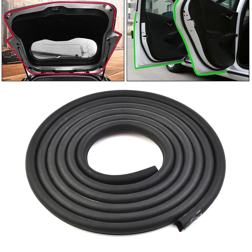 Universal Weatherstrip Car Door Rubber Seal Strip, Enhance Leakproofness, Reduce Noise and Dust, Waterproof and Soundproof Black
Universal Weatherstrip Car Door Rubber Seal Strip, Enhance Leakproofness, Reduce Noise and Dust, Waterproof and Soundproof Black